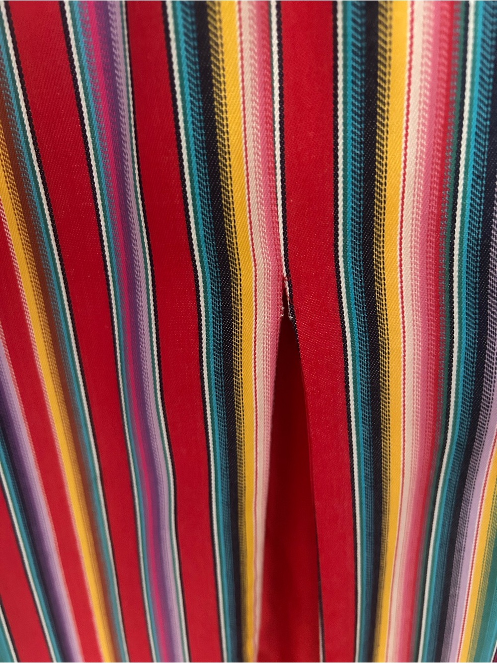 Cynthia Rowley Serape Stripe Maxi Dress Vintage Early 1990’s - Picture 7 of 7